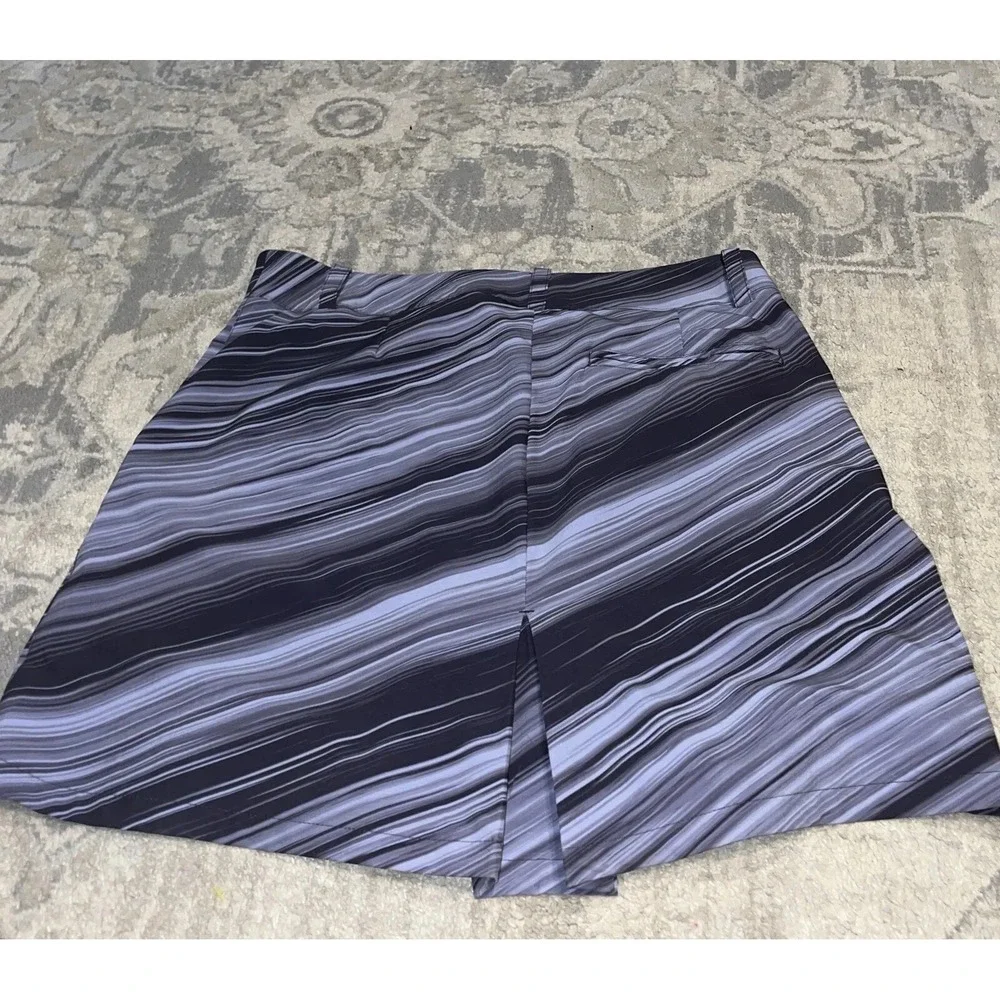 Nike Golf Tour Performance Womens Skirt W Removable Shorts Size 6 Purple 2 Piece